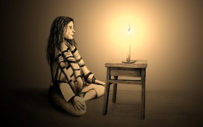 Trâtaka sur la flamme de la bougie